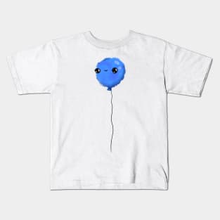 Lil blue balloon Kids T-Shirt